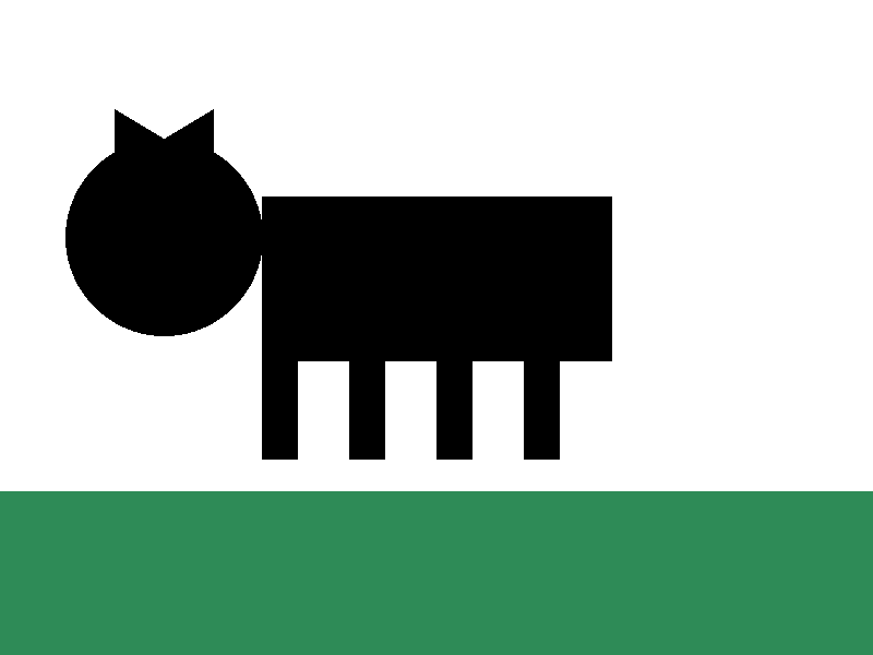 Genjifarm Cow and Grass